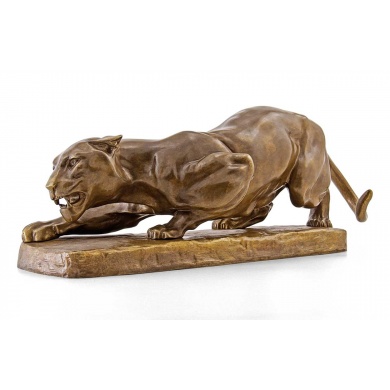 Скульптура "Крадущаяся пантера"