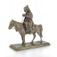 Бронзовая скульптура «Киргиз на лошади раскуривает трубку»