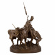 Бронзовая скульптура «Запорожец после битвы»