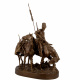 Бронзовая скульптура «Запорожец после битвы»