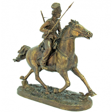 Бронзовая скульптура «Гвардейский донской казак»