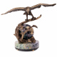 Бронзовая статуэтка «Орёл на ветке»