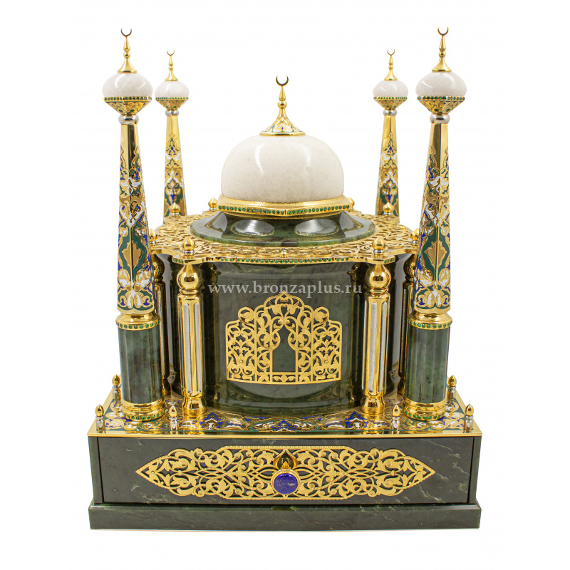 Мечеть из нефрита с подсветкой