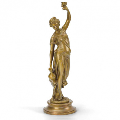 Бронзовая статуэтка «Танцовщица с чашей».