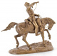 Скульптура «Гусар-трубач удерживает лошадь»