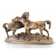 Скульптура "Играющие лошади"