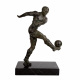 Антикварная статуэтка "Футболист"