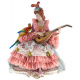 Фарфоровая статуэтка "Девушка с попугаем"