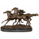 Скульптура "Три лошади"