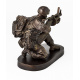 Бронзовая статуэтка "Спецназовец с гранатометом"
