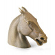 Бронзовая скульптура «Голова лошади» (Peter Clodt von Jürgensburg, 1805-1867, копия)