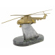 Бронзовая статуэтка "Вертолёт Ми-8"