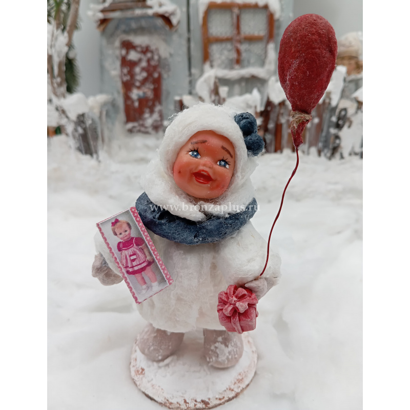 Ватная игрушка "Пушистик"