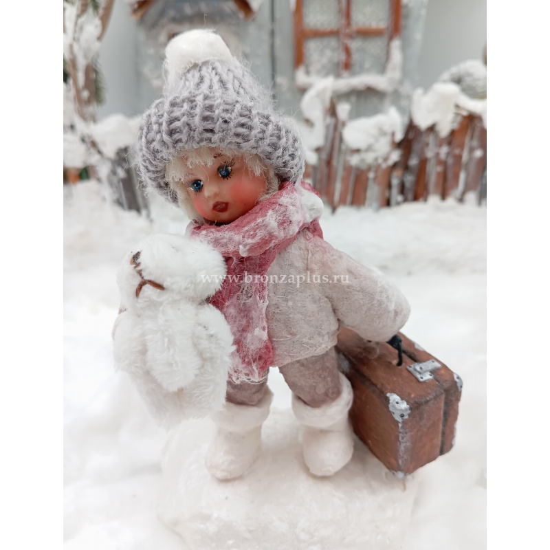 Ватная игрушка "Снежное очарование"