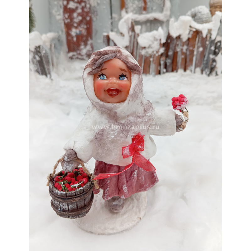 Ватная игрушка "Снежная феерия"