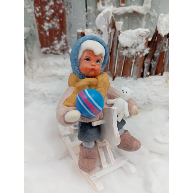 Ватная игрушка