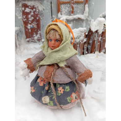 Ватная игрушка