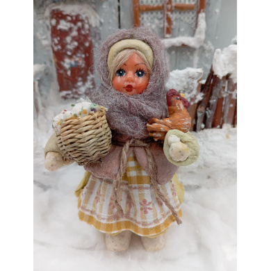 Ватная игрушка