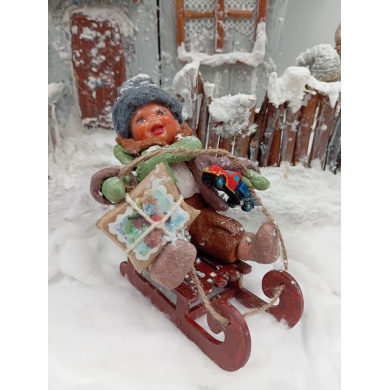 Ватная игрушка