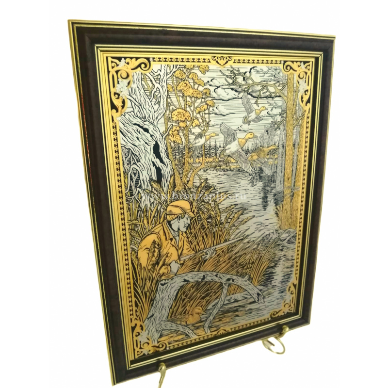 Панно "Утиная охота"