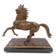 Статуэтка "Вздыбленная лошадь" (яшма)