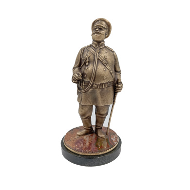 Бронзовая статуэтка "Городовой" (яшма)