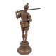 Бронзовая статуэтка "Швейцарец с ружьём" (пара)