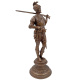 Бронзовая статуэтка "Швейцарец с ружьём" (пара)
