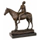 Скульптура "Девушка на лошади" 