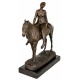Скульптура "Девушка на лошади" 