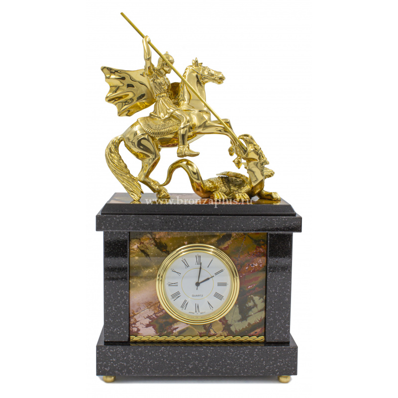 Настольные часы "Георгий Победоносец"