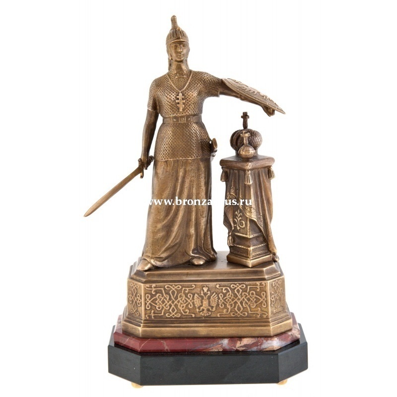 Кабинетная скульптура "Россия" (яшма)